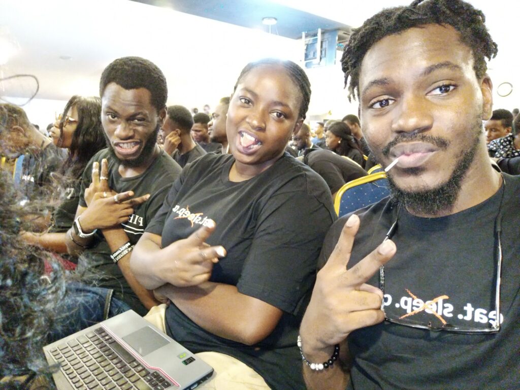 Founders at the hackathon